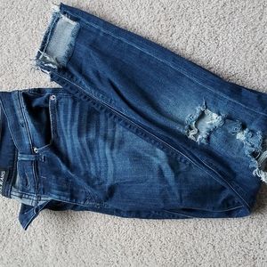 Express distressed denim